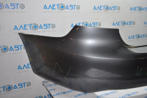 Rear bumper bare VW Passat b7 12-15 USA gray press scratches cracked