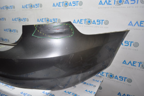 Rear bumper bare VW Passat b7 12-15 USA gray press scratches cracked