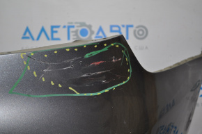 Rear bumper bare VW Passat b7 12-15 USA gray press scratches cracked