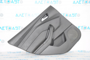 Door trim card rear left Ford Focus mk3 11-18 black scratch, no plug