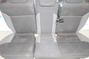 Rear row of seats 2 row of 4 parts Ford Focus mk3 11-14 prerest, cloth black, dirty