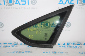 Window blind glass rear right Ford Focus mk3 11-18 5d with molding matte, tinted
