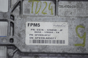 Block ECU engine computer Ford Fusion mk5 13-16 2.5 chip breakage