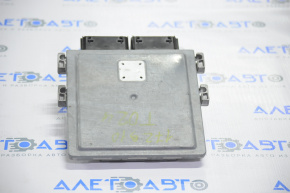 Block ECU engine computer Ford Mustang mk6 15- 3.7 dented case, no fragment