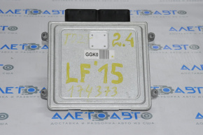 Block ECU engine computer Hyundai Sonata 15-19 2.4 chip breakage