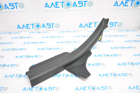 Door sill trim rear right Kia Optima 11-15 black, worn