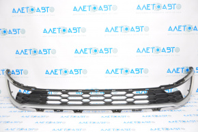 Lower grille front bumper Kia Optima 11-13 hybrid with chrome molding