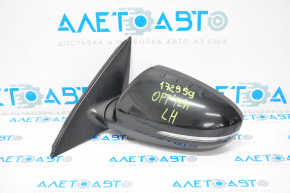 Left side mirror complete Kia Optima 11-13 prerest 6 pins, turn signal, black