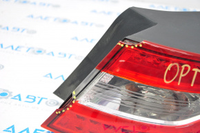 External wing lamp right Kia Optima 11-13 prerest led, chipped glass