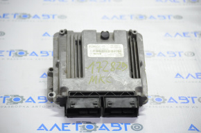 Block ECU engine computer Lincoln MKC 15-2.0T dented, saw cuts, no fastening