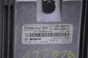 Block ECU engine computer Lincoln MKC 15-2.0T dented, saw cuts, no fastening