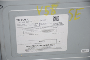 Display radio drive player Toyota Camry v55 15-15 usa peeling chrome