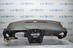 Torpedo front panel without AIRBAG Ford Fusion mk5 13-20 beige, without overlay broken frame