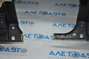 Torpedo front panel without AIRBAG Ford Fusion mk5 13-20 beige, without overlay broken frame