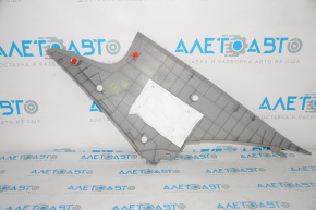 Left rear pillar trim for Toyota Camry V55 15-17 USA, gray