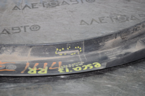 Rear right wing arch trim Ford Escape MK3 13-16 pre-restoration broken crepe, scratches