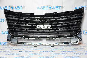 Radiator grill grill Ford Explorer 16-17 rest black