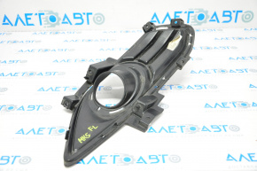 Left front bumper grille for Ford Fusion mk5 13-16 under fog lights, structure