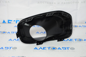 Front left fog light frame Jeep Renegade 15-18 pre-rest, black,