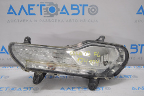 Left turn signal Ford Escape MK3 13-16 prerest white with fog lights