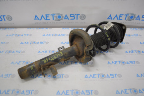 Front right shock absorber strut assembly Ford Escape MK3 13-13, oblique cup, brown spring