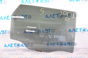 Glass of the rear right door Kia Sorento 10-15