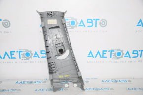 Kia Sorento 10-15 gray center pillar trim, upper belt, right