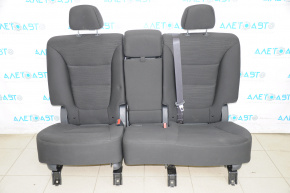 Rear row of seats 2 row Kia Sorento 10-15 rag black