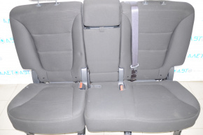 Rear row of seats 2 row Kia Sorento 10-15 rag black