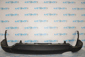Rear bumper bare lower part Kia Sorento 14-15 rest crack on the left, breakage of the fastener