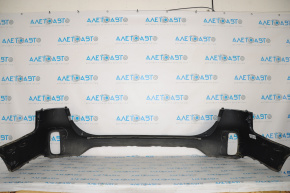 Rear bumper bare lower part Kia Sorento 14-15 rest crack on the left, breakage of the fastener
