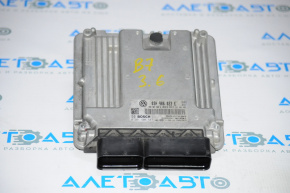 Block ECU engine computer VW Passat b7 12-12 USA 3.6