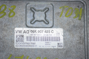 Block ECU engine computer VW Passat b8 16-19 USA chip breakage