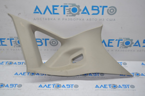 Rear pillar trim upper right Ford Fiesta 11-19 5d under belt gray