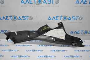 Rear pillar trim lower left Ford Fiesta 11-19 5d black