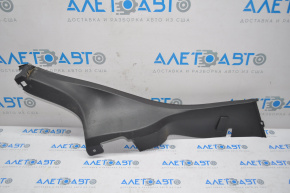 Rear pillar trim lower right Ford Fiesta 11-19 5d black