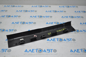 Door sill trim front right Ford Fiesta 11-19 black