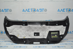 Lower tailgate trim Ford Fiesta 14-19 5d black scratches