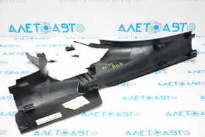 Jeep Cherokee KL 14-23 black lower right center pillar trim