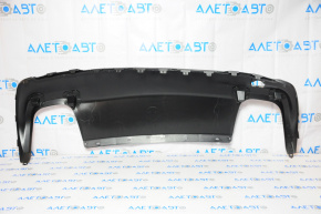 Lower rear bumper trim Jeep Cherokee KL 19-21 for 2 pipes, body color, chrome tips,