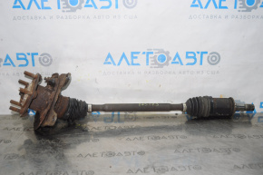 Rear left hub Jeep Compass 11-16 AWD rusty with drive