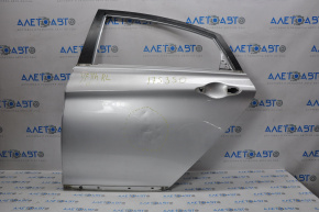 Door bare rear left Hyundai Sonata 11-15 hybrid silver Y5, pokes