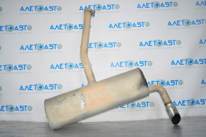 Muffler rear part with barrel Jeep Cherokee KL 14-18 2.4 1 pipe is crushed