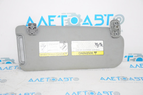 Left visor for Kia Sorento 10-15 gray