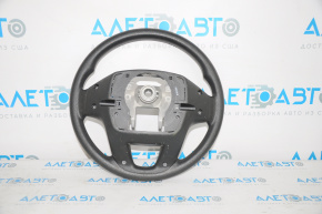 Kia Sorento 2014-2015 restyling steering wheel, black plastic, without overlays and buttons