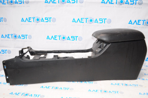 Central console armrest and cup holders Kia Sorento 14-15 rest black