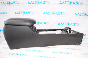 Central console armrest and cup holders Kia Sorento 14-15 rest black