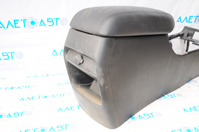 Central console armrest and cup holders Kia Sorento 14-15 rest black