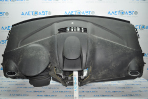 Torpedo front panel without AIRBAG Ford Fiesta 11-19 black for dry cleaning, scratches
