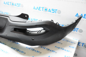 Bare rear bumper Jeep Cherokee KL 14-18 structure for 4 parking sensors